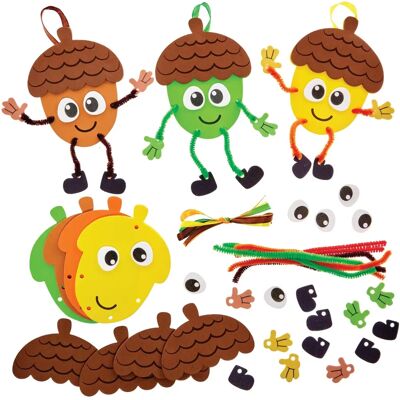 Craft Eichel Mix & Match Dekorationssets - Dekoration Kit Craft Eichel Mix & Match Dekorationssets - Dekoration Kit