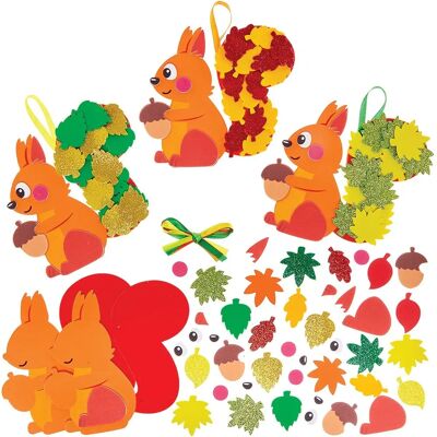 Craft Marque Écureuil Feuillu Kits de Décoration Mix & Match Craft Marque Écureuil Feuillu Kits de Décoration Mix & Match