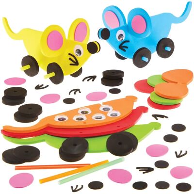 Kits à pousser souris - Jeu d'enfants de 5 pièces Kits à pousser souris - Jeu d'enfants de 5 pièces
