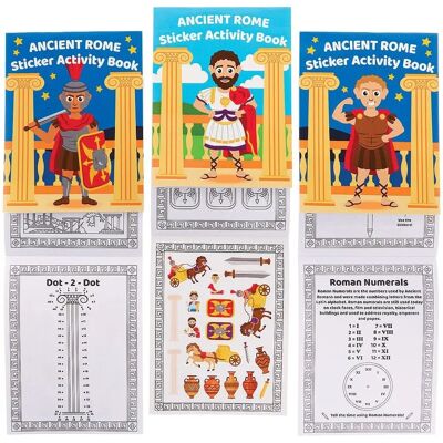 Creative Labs Oude Rome Stickers Activiteitenboek - Activity Book Creative Labs Oude Rome Stickers Activiteitenboek - Activity Book