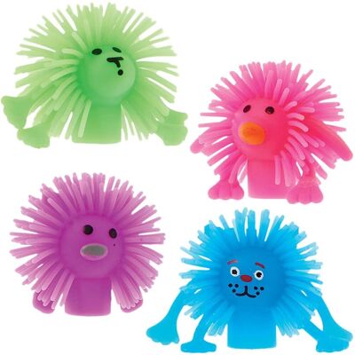 Baker Ross Behaarde Egel Vingerpoppetjes - 8 st Baker Ross Behaarde Egel Vingerpoppetjes - 8 st