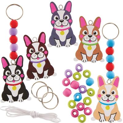 Kit porte-clés et porte-sac bouledogue français (Paquet de 5) Kit porte-clés et porte-sac bouledogue français (Paquet de 5)