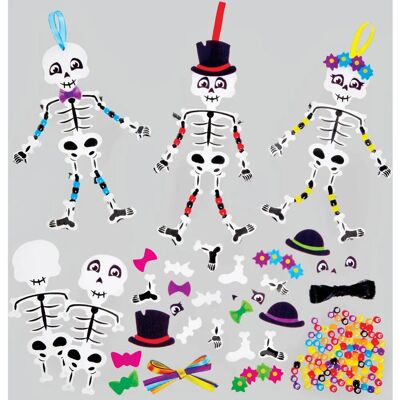 Realistische Skelett Arme & Beine Dekorationsset - Halloween Realistische Skelett Arme & Beine Dekorationsset - Halloween
