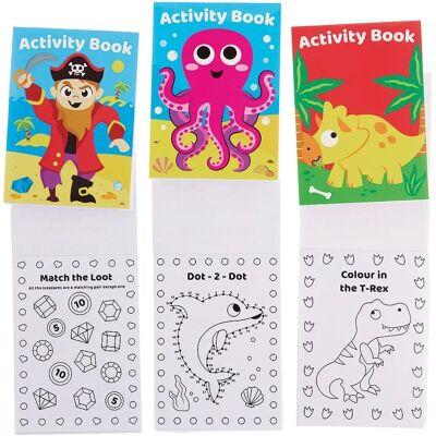 Creative Labs Mini Kids Activity Books - Pack de 12 Livres d'Activités pour Enfants Creative Labs Mini Kids Activity Books - Pack de 12 Livres d'Activités pour Enfants