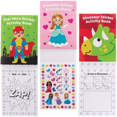 Creative Labs Kids Sticker Activity Books - Kinder Sticker Activiteitenboeken Creative Labs Kids Sticker Activity Books - Kinder Sticker Activiteitenboeken