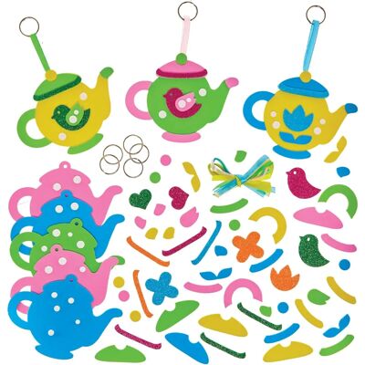 Ensembles de porte-clés et pendentifs Baker Ross - 8 designs Ensembles de porte-clés et pendentifs Baker Ross - 8 designs