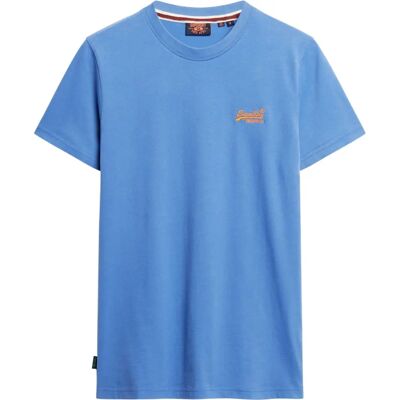 Superdry Vintage Logo Haftowany Emb Tee (M1011245A) - niebieski Monaco Superdry Vintage Logo Haftowany Emb Tee (M1011245A) - niebieski Monaco