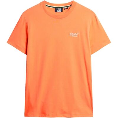 Superdry Vintage Logo Geborduurde Emb Tee (M1011245A) - zonnestraal koraal Superdry Vintage Logo Geborduurde Emb Tee (M1011245A) - zonnestraal koraal