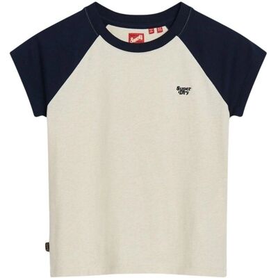 Superdry Ekologisk Bomull Essential Logo Raglan T-shirt - T-shirt Superdry Ekologisk Bomull Essential Logo Raglan T-shirt - T-shirt