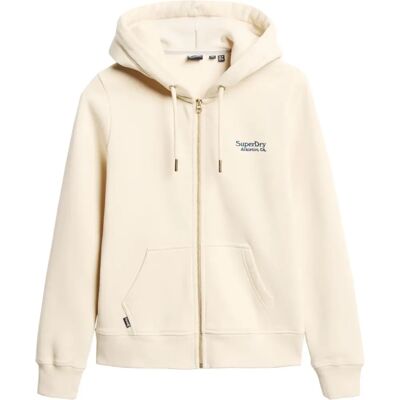 Superdry Beige Hoodie - Hverdagsbeklædning Superdry Beige Hoodie - Hverdagsbeklædning
