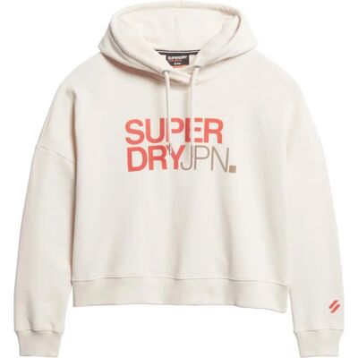 Superdry W2012064A Off-white Sweatshirt - Casual Superdry W2012064A Off-white Sweatshirt - Casual