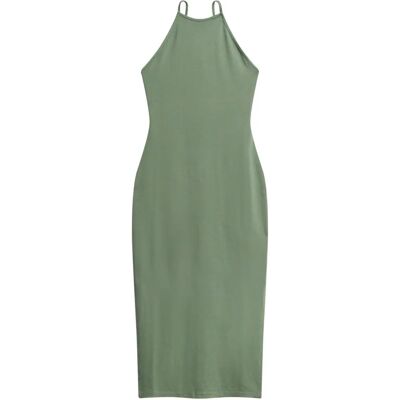Superdry Modell - Verde Midikleid Superdry Modell - Verde Midikleid