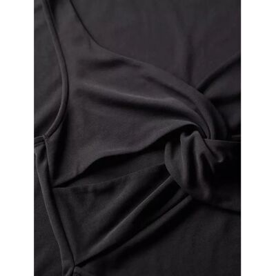 Superdry Twist Back ärmelloses Midi-Kleid (W8011612A) - schwarz Superdry Twist Back ärmelloses Midi-Kleid (W8011612A) - schwarz