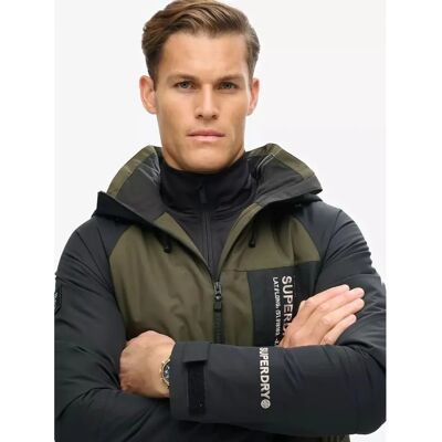 Superdry MS110179A Βασική μπουφάν σκι - Πράσινο - Χιόνι - Βιώσιμο Superdry MS110179A Βασική μπουφάν σκι - Πράσινο - Χιόνι - Βιώσιμο