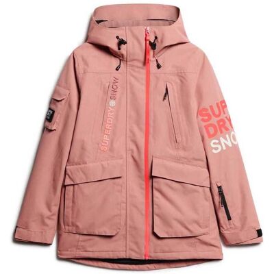 Superdry Giacca Ultimate Rescue - Rosa Ash - Giacca da sci Superdry Giacca Ultimate Rescue - Rosa Ash - Giacca da sci