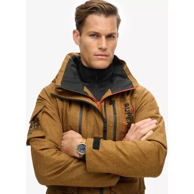 Superdry MS110176A Braune Skijacke - Ski Jacket Superdry MS110176A Braune Skijacke - Ski Jacket