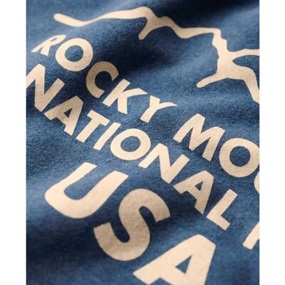 Superdry M2013716A Μπλε Βιολογικό Βαμβάκι Φούτερ - Φούτερ Superdry M2013716A Μπλε Βιολογικό Βαμβάκι Φούτερ - Φούτερ