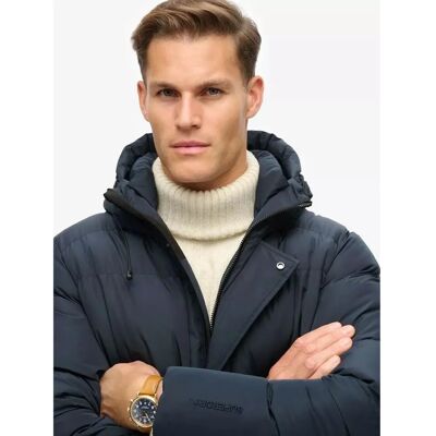 Superdry Sports Mid Jacket (M5011917A) - σκοτεινό ναυτικό Superdry Sports Mid Jacket (M5011917A) - σκοτεινό ναυτικό