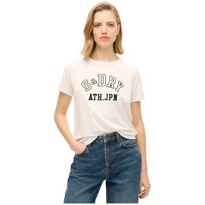 Superdry Atletiska Grundläggande Grafisk Fitted T-shirt - T-shirt Superdry Atletiska Grundläggande Grafisk Fitted T-shirt - T-shirt