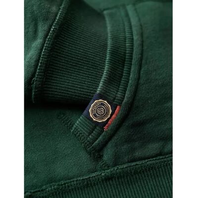 Superdry Athletic Essentials Felpa Crop con Zip Relaxed - Felpa Superdry Athletic Essentials Felpa Crop con Zip Relaxed - Felpa