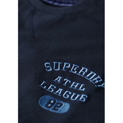 Superdry Modèle Loose Crop Crew Sweatshirt - Sweatshirt Superdry Modèle Loose Crop Crew Sweatshirt - Sweatshirt