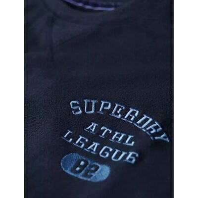 Superdry Model - Loose Crop Crew Sweatshirt - Casual Stil Superdry Model - Loose Crop Crew Sweatshirt - Casual Stil