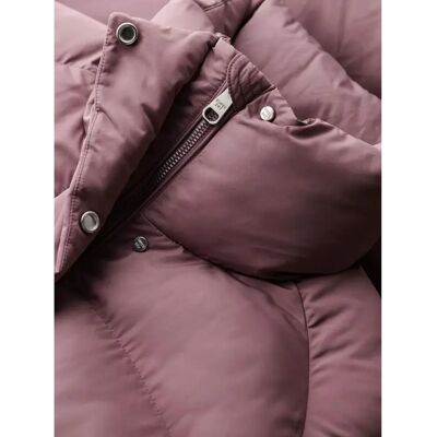 Superdry Kurtka Maxi Longline (W5011800A) purpurowa Superdry Kurtka Maxi Longline (W5011800A) purpurowa