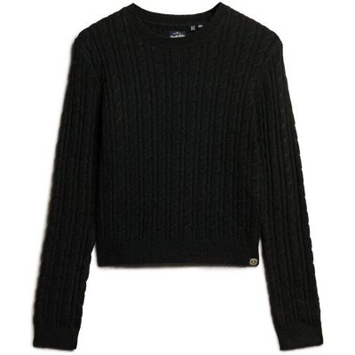 Superdry Fitted Cable Pullover - Pullover Superdry Fitted Cable Pullover - Pullover