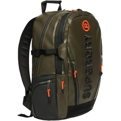 Superdry W9110391A Sac à dos en toile brodé - Sac à dos casual - Publicité Superdry W9110391A Sac à dos en toile brodé - Sac à dos casual - Publicité