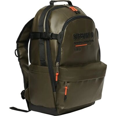 Superdry W9110393A Groene Canvas Rugzak - Rugzak Superdry W9110393A Groene Canvas Rugzak - Rugzak