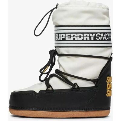 Superdry WF210077A Weiße Schneestiefel - Schnee Superdry WF210077A Weiße Schneestiefel - Schnee