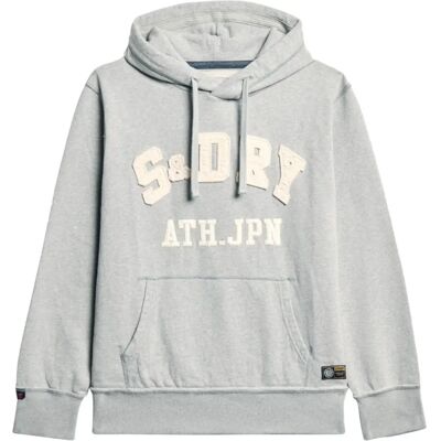 Superdry M2014115A Sudadera Vintage Athletic Cinza - Sudadera Superdry M2014115A Sudadera Vintage Athletic Cinza - Sudadera