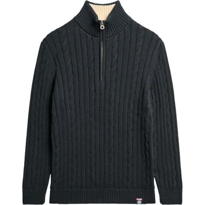 Superdry Modell Kabel-Navy-Pullover - Pullover Superdry Modell Kabel-Navy-Pullover - Pullover