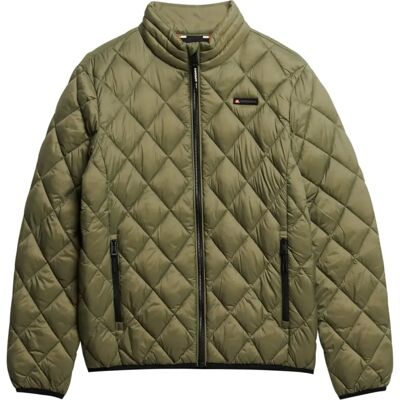 Superdry Modello - Verde Oliva Polveroso - Giacca Superdry Modello - Verde Oliva Polveroso - Giacca