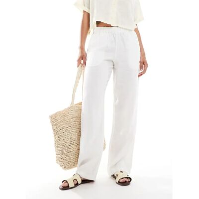 Superdry Damen Leinen Kordelzug Hose - Hose Superdry Damen Leinen Kordelzug Hose - Hose