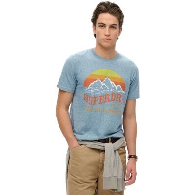 Superdry Klassisk Great Outdoors Relaxed T-Shirt - T-Shirt Superdry Klassisk Great Outdoors Relaxed T-Shirt - T-Shirt