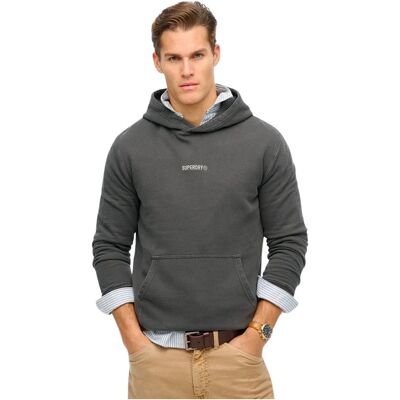 Sweat à Capuche Micro Logo Superdry - Noir - Vêtements décontractés - Publicité Sweat à Capuche Micro Logo Superdry - Noir - Vêtements décontractés - Publicité