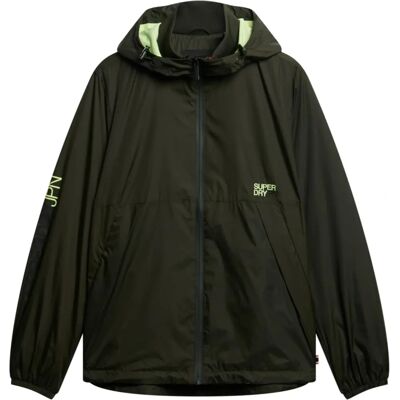 Superdry M5012101A Giacca a vento - Casual, Verde, Nylon - Giacca a vento Superdry M5012101A Giacca a vento - Casual, Verde, Nylon - Giacca a vento