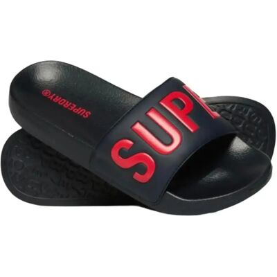 Superdry Core Graphic Pool Badesandalen - Sliders Superdry Core Graphic Pool Badesandalen - Sliders
