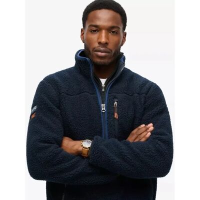 Superdry Model Outdoor Half Zip Fleece Jumper - Fleece Jumper Superdry Model Outdoor Half Zip Fleece Jumper - Fleece Jumper