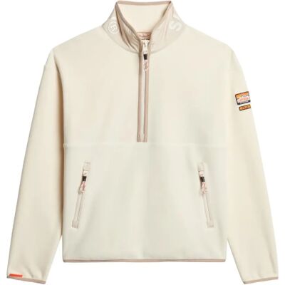 Superdry W2012339A Fleece Active Beige - Fleece Active Superdry W2012339A Fleece Active Beige - Fleece Active