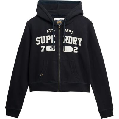Superdry Relaxed Cropped Zip Hoodie - Hoodie Superdry Relaxed Cropped Zip Hoodie - Hoodie