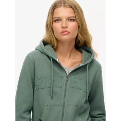 Superdry Modèle Crop Tonal - Sweat à capuche - Publicité Superdry Modèle Crop Tonal - Sweat à capuche - Publicité