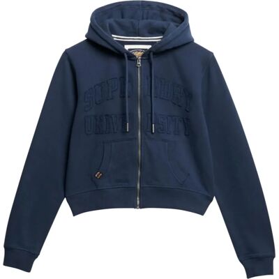 Superdry Modell - Cropped Zip Hoodie - Hoodie Superdry Modell - Cropped Zip Hoodie - Hoodie