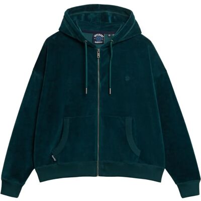 Superdry Velour Zip Hoodie - Agasalhos Superdry Velour Zip Hoodie - Agasalhos