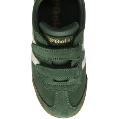Scarpe Gola Harrier per bambini - Camoscio vintage, Verde, 30 Scarpe Gola Harrier per bambini - Camoscio vintage, Verde, 30