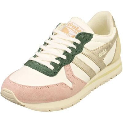 Gola Daytona Quadrant Chaussures Femmes - Off White Pink - Publicité Gola Daytona Quadrant Chaussures Femmes - Off White Pink - Publicité