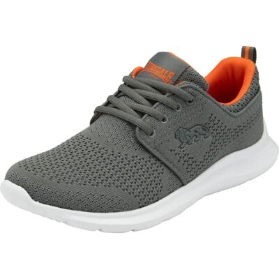 Lonsdale Durham Grey Trainers - Men's Shoes Lonsdale Durham Grey Trainers - Men's Shoes