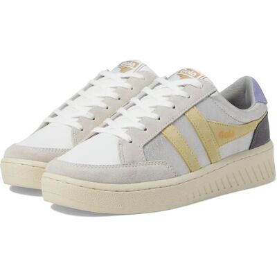 Gola Superslam Blaze Dames Silver Green Sneakers - Sportschoenen Gola Superslam Blaze Dames Silver Green Sneakers - Sportschoenen