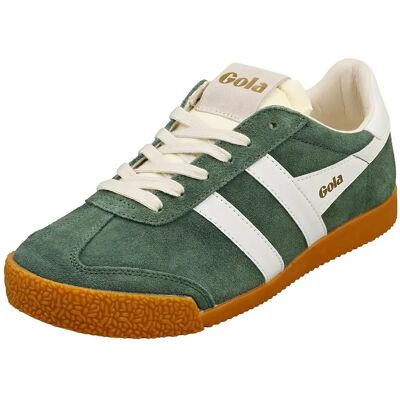 Gola Elan Wit Groen Trainer - Vrijetijdsschoen Gola Elan Wit Groen Trainer - Vrijetijdsschoen